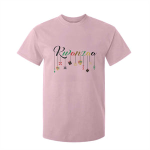 Kwanzaa T Shirt For Kid Lights Of Unity Seven Principles Heritage Gift TS12 Light Pink Print Your Wear