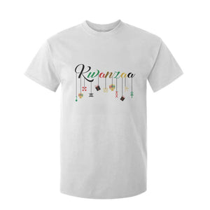 Kwanzaa T Shirt For Kid Lights Of Unity Seven Principles Heritage Gift TS12 White Print Your Wear