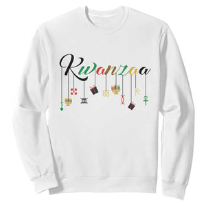 Kwanzaa Sweatshirt Lights Of Unity Seven Principles Heritage Gift TS12 White Print Your Wear