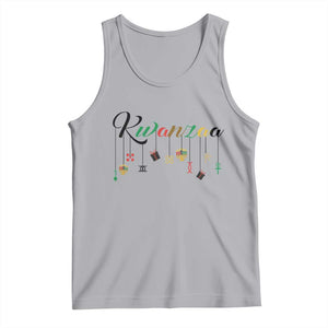 Kwanzaa Tank Top Lights Of Unity Seven Principles Heritage Gift TS12 Athletic Heather Print Your Wear