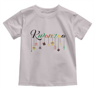 Kwanzaa Toddler T Shirt Lights Of Unity Seven Principles Heritage Gift TS12 Ice Gray Print Your Wear