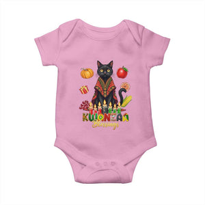 Kwanzaa Blessings Baby Onesie Funny Cat African Heritage Gift TS12 Light Pink Print Your Wear