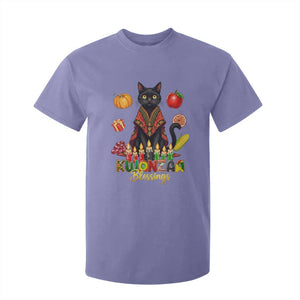 Kwanzaa Blessings T Shirt For Kid Funny Cat African Heritage Gift TS12 Violet Print Your Wear