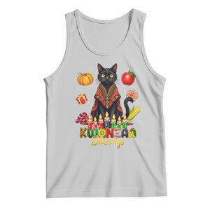 Kwanzaa Blessings Tank Top Funny Cat African Heritage Gift TS12 Ash Print Your Wear