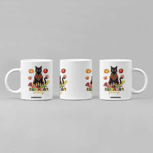 Kwanzaa Blessings Coffee Mug Funny Cat African Heritage Gift TS12 Print Your Wear