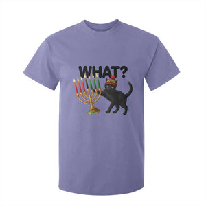 Funny Black Cat Chaos Kwanzaa Kinara Candle T Shirt For Kid African Heritage Gift TS12 Violet Print Your Wear