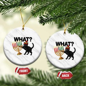 Funny Black Cat Chaos Kwanzaa Kinara Candle Ceramic Ornament African Heritage Gift TS12 1pc White Marble Print Your Wear