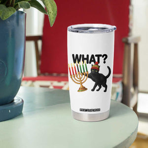 Funny Black Cat Chaos Kwanzaa Kinara Candle Tumbler Cup African Heritage Gift TS12 Print Your Wear