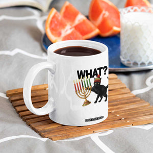 Funny Black Cat Chaos Kwanzaa Kinara Candle Coffee Mug African Heritage Gift TS12 Print Your Wear
