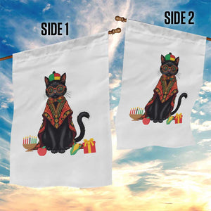 Cute Kwanzaa Cat Dashiki Garden Flag African Heritage Gift TS12 Print Your Wear
