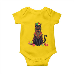 Cute Kwanzaa Cat Dashiki Baby Onesie African Heritage Gift TS12 Daisy Print Your Wear