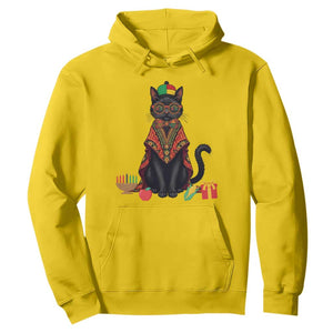 Cute Kwanzaa Cat Dashiki Hoodie African Heritage Gift TS12 Daisy Print Your Wear