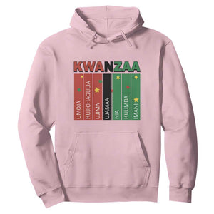 Light Of Kwanzaa Hoodie Nguzo Saba African Heritage Gift TS12 Light Pink Print Your Wear