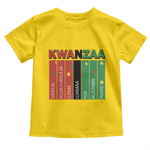 Light Of Kwanzaa Toddler T Shirt Nguzo Saba African Heritage Gift TS12 Daisy Print Your Wear