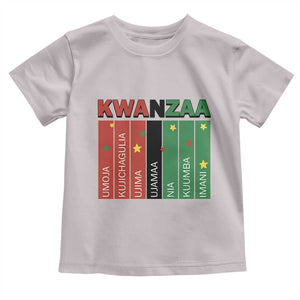 Light Of Kwanzaa Toddler T Shirt Nguzo Saba African Heritage Gift TS12 Ice Gray Print Your Wear