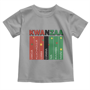 Light Of Kwanzaa Toddler T Shirt Nguzo Saba African Heritage Gift TS12 Sport Gray Print Your Wear