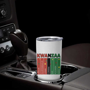 Light Of Kwanzaa Tumbler Cup Nguzo Saba African Heritage Gift TS12 Print Your Wear