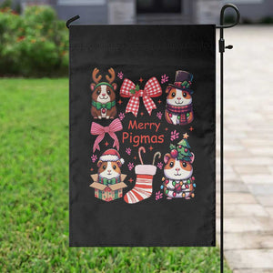 Merry Pigmas Garden Flag Funny Guinea Pig Cavy Lover Holiday Gift TS12 Print Your Wear