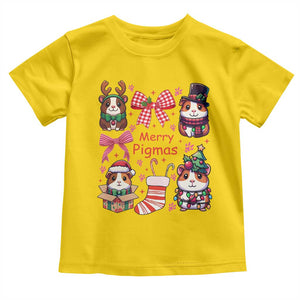 Merry Pigmas Toddler T Shirt Funny Guinea Pig Cavy Lover Holiday Gift TS12 Daisy Print Your Wear