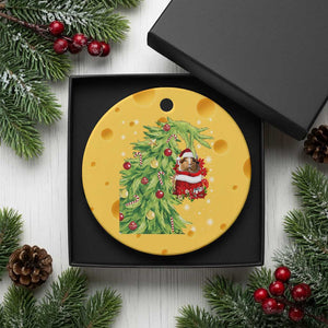 Funny Christmas Guinea In Green Hand Naughty Ceramic Ornament Cute Pet Lover Gift TS12 1pc Yellow Cheese Print Your Wear