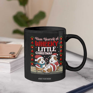 Have Yourself A Wheeky Little Christmas Coffee Mug Funny Guinea Pig Lover TS12 Print Your Wear
