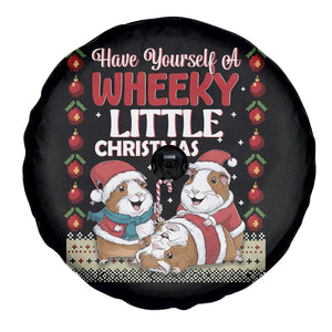 Have Yourself A Wheeky Little Christmas Spare Tire Cover Funny Guinea Pig Lover TS12 Print Your Wear