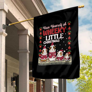 Christmas Guinea Pig Lover Garden Flag Have Yourself A Wheeky Little TS12 Print Your Wear