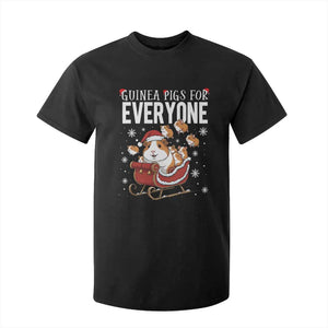 Christmas Guinea Pigs For Everyone T Shirt For Kid Funny Cavy Lover Gift TS12 Black Print Your Wear