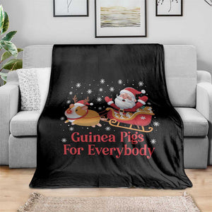 Guinea Pigs For Everybody Throw Blanket Funny Xmas Gift TS12 Print Your Wear