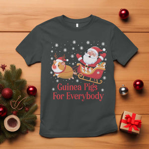 Guinea Pigs For Everybody T Shirt Funny Xmas Gift TS12 Dark Heather Print Your Wear