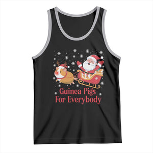 Guinea Pigs For Everybody Tank Top Funny Xmas Gift TS12 Black Athletic Heather Print Your Wear