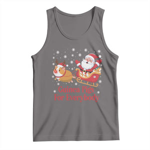 Guinea Pigs For Everybody Tank Top Funny Xmas Gift TS12 Deep Heather Print Your Wear