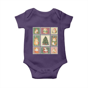 Tis The Season To Be Wheeky Baby Onesie Christmas Guinea Pig Gift TS12 Purple Print Your Wear