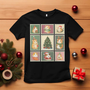 Tis The Season To Be Wheeky T Shirt Christmas Guinea Pig Gift TS12 Black Print Your Wear