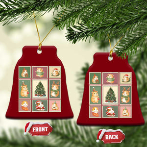 Tis The Season To Be Wheeky Ceramic Ornament Christmas Guinea Pig Gift TS12 Print Your Wear