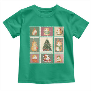 Tis The Season To Be Wheeky Toddler T Shirt Christmas Guinea Pig Gift TS12 Irish Green Print Your Wear