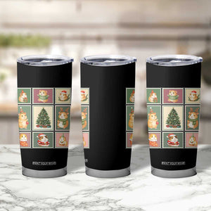 Tis The Season To Be Wheeky Tumbler Cup Christmas Guinea Pig Gift TS12 Print Your Wear