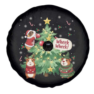 Wheek Wheek Guinea Pig Christmas Outfit Spare Tire Cover Cavy Lover Gift TS12 Print Your Wear