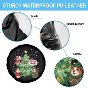 Wheek Wheek Guinea Pig Christmas Outfit Spare Tire Cover Cavy Lover Gift TS12 Print Your Wear