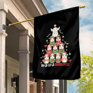 Fa La La La Guinea Pigs Garden Flag Funny Christmas Cavy Lover Gift TS12 Print Your Wear