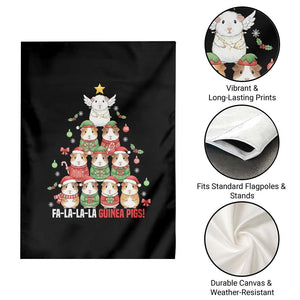 Fa La La La Guinea Pigs Garden Flag Funny Christmas Cavy Lover Gift TS12 Print Your Wear