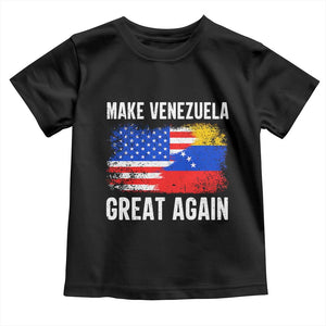 Make Venezuela Great Again Toddler T Shirt Political Gift TS12 Black Print Your Wear