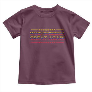International Venezuela Gifts Toddler T Shirt Make Venezuela Great Again TS12 Maroon Print Your Wear