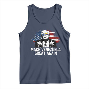 MVGA Make Venezuela Great Again Tank Top Funny Political Gift TS12 Navy Print Your Wear
