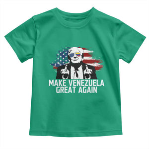 MVGA Make Venezuela Great Again Toddler T Shirt Funny Political Gift TS12 Irish Green Print Your Wear