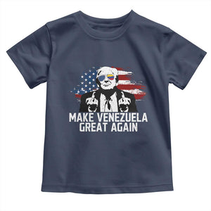MVGA Make Venezuela Great Again Toddler T Shirt Funny Political Gift TS12 Navy Print Your Wear