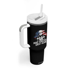 MVGA Make Venezuela Great Again Tumbler With Handle Funny Political Gift TS12 Print Your Wear