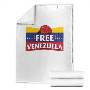 Free Venezuela Flag Patriotic Throw Blanket Venezuela Pride TS12 White Print Your Wear