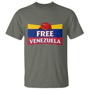 Free Venezuela Flag Patriotic T Shirt Venezuela Pride TS12 Military Green Print Your Wear