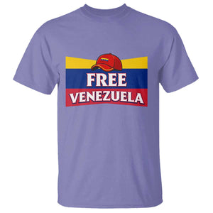 Free Venezuela Flag Patriotic T Shirt Venezuela Pride TS12 Violet Print Your Wear